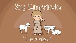 O du Fröhliche - Weihnachtslieder zum Mitsingen | Sing Kinderlieder