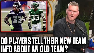 Pat McAfee On If Players Can Share Information About Former Teams After Leaving