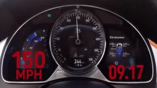 Разгон Bugatti Chiron 0-350 км/ч / Overclocking Bugatti Chiron 0-200 mph