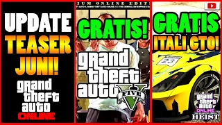 🙌Alle Neuen Inhalte!🙌 Update Teaser! GTA 5 Gratis! ITALI GTO Gratis + Mehr! GTA Online Casino Heist