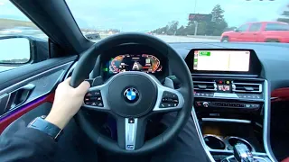 2020 BMW M850i Gran Coupe POV Drive + Night POV