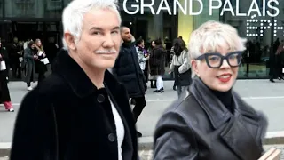 BAZ LUHRMANN & Wife Catherine Martin (ELVIS, MOULIN ROUGE) @ CHANEL show, Paris January 24th 2023