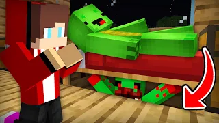 Mikey & JJ Found Evil Mikey Under The Bed In Minecraft Challenge (Maizen Mizen Mazien)