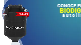 Biodigestor 1300 litros Tecnotanques 👩‍🌾👷🏭🏘🌱