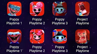 Poppy Playtime Chapter 1 VS Poppy Playtime Chapter 2 VS Poppy Playtime Chapter3 VS ProjectPlaytime35