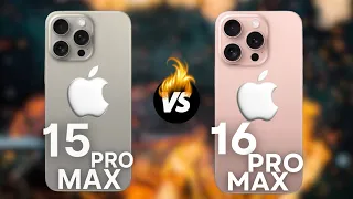 iPhone 16 Pro Max Vs iPhone 15 Pro Max - Comparison!