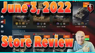 What to Buy in Store June 3, 2022 WOT Blitz | Littlefinger on World of Tanks Blitz