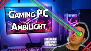 Ambilight Ambibox Review : gaming PC mod for your monitor or TV