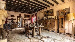 LIVED ALONE FOR 20 YEARS | Abandoned Belgian House of Widower Mrs. Chantal Thérèse