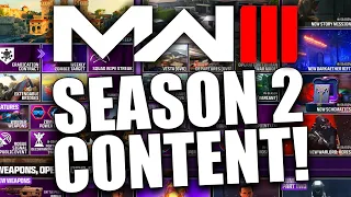 MW3 Season 2 FULL Roadmap & Content Revealed...