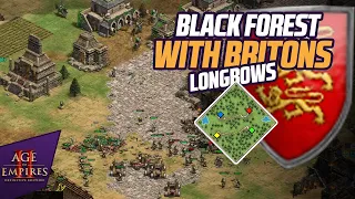 The Britons Longbows on 4v4 Black Forest