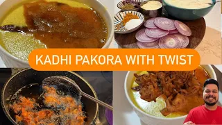 KADHI PAKORA WITH A TWIST || DELICIOUS AND EASY TO MAKE KADHI || TastyTalesBySarthakRohini