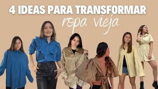 DE CAMISA A BLUSAS Y VESTIDOS, LAS MEJORES TRANSFORMACIONES. ¿Cuál fue tu favorita? #costura #ideas