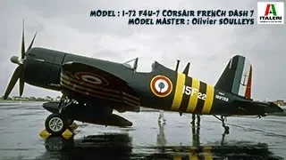 1/72 ITALERI F4U-7 CORSAIR FRENCH DASH 7