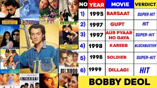 Bobby Deol All Movies Verdict 2022 | Bobby Deol Hits & Flops | Bobby Deol Filmography Box Office