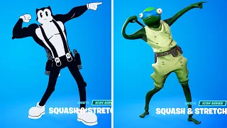 Ninja Turtles doing Fortnite Funniest Built In Emotes #1