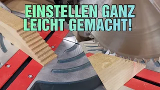 Das kleine Jig für Zwischendurch für die Kapp- & Kreissäge! Die Einstell-Lehre!