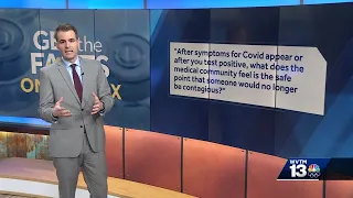 COVID-19: When are you no longer contagious after testing positive or experiencing symptoms?