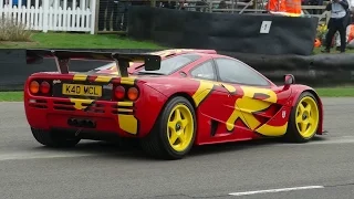 NICK MASON  McLAREN F1 GTR at Goodwood 75MM