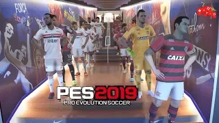 PES 2019 - Flamengo VS São Paulo (Demo) PS4
