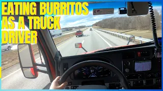 | CFI | Eating MOE's Burritos as a Truck Driver | Rookie Trucking Vlog | OTR Trucking Life