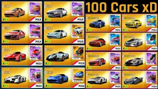 Asphalt 9 Legends - 100 Cars In My Garage.