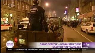 Hungarians Commemorate 2006 Uprising