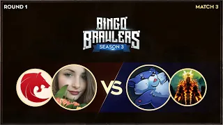 Bingo Brawlers Season 3 Day 1 Cattery vs BrinoMachino