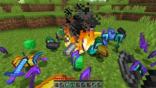 o fogo dropa itens op no minecraft