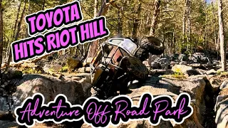 Toyota, Samurai, Rock Crawlers & and modified WOD buggy hits Riot Hill! Who will make it?