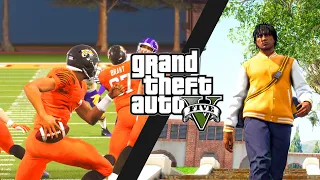 GTA V - High School FOOTBALL STORY (gta 5)