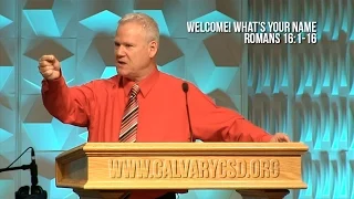 Romans 16:1-16, Welcome! What's Your Name?