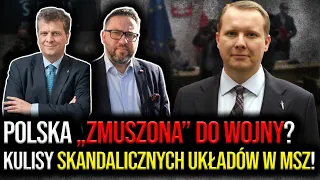 Polska "zmuszona" do wojny? K. Kamiński ujawnia kulisy SKANDALICZNYCH układów w MSZ!