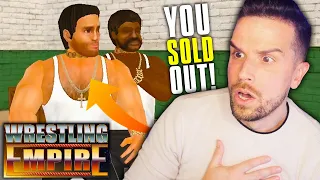 I Made Chris Danger a Sell Out in Wrestling Empire Career Mode!