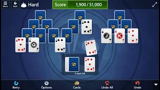 Microsoft Solitaire Collection: TriPeaks - Hard - May 22, 2021