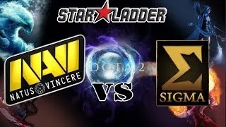 Na`Vi vs Sigma Starladder S8 LAN SemiFinals game 1 Rus