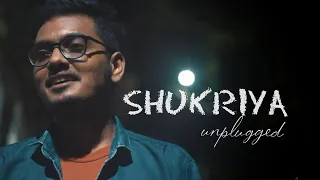 Shukriya unplugged | Cover by Subhadip Kamila | Sadak 2 (2020) | Jeet Ganguly | Jubin | Arijit Singh