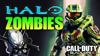 I played a HALO ZOMBIES map on "LEGENDARY" Difficulty... (IT WAS INSANE)