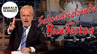 Schrecksekunde im Deutschen Bundestag! | Die Harald Schmidt Show (ARD)