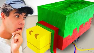 Fiz o NOVO MOB do Minecraft na Vida Real