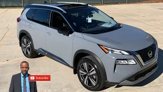 2021 Nissan Rogue SL Premium Snapshot | Two-tone Boulder Gray Pearl with Super Black roof