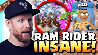 RAM RIDERS are WAY STRONGER than expected and it’s Breaking LEGEND LEAGUE! Clash of Clans