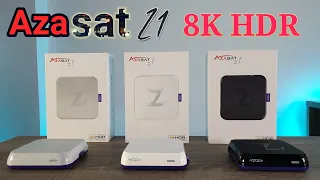 New 2021 Azasat Z1 8K Android Box | جديد في المغرب 🇲🇦  مراجعة شاملة