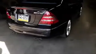 C55 AMG (STRAIGHT PIPE!) Sounds GREAT!