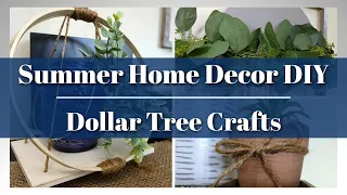 Get Your Home Ready for Summer with Items from the Dollar Tree: Using Fake Plants in Your Home Decor