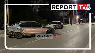 Report TV -Aksidentohen dy makina në Korçë