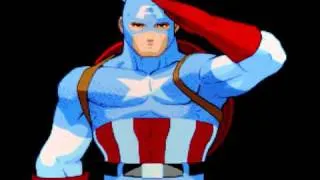 Marvel Super Heroes vs Street Fighter Music   Captain America