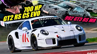 HUMILIATED! 🤯 700hp Porsche GT2 RS CS EVO vs 992 GT3 RS MR