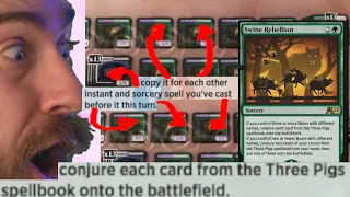 THIS MIGHT BE THE SWINIEST TACTIC THERE IS! OINK OINK Combo Historic MTG arena