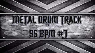 Stoner Metal Drum Track 95 BPM (HQ,HD)